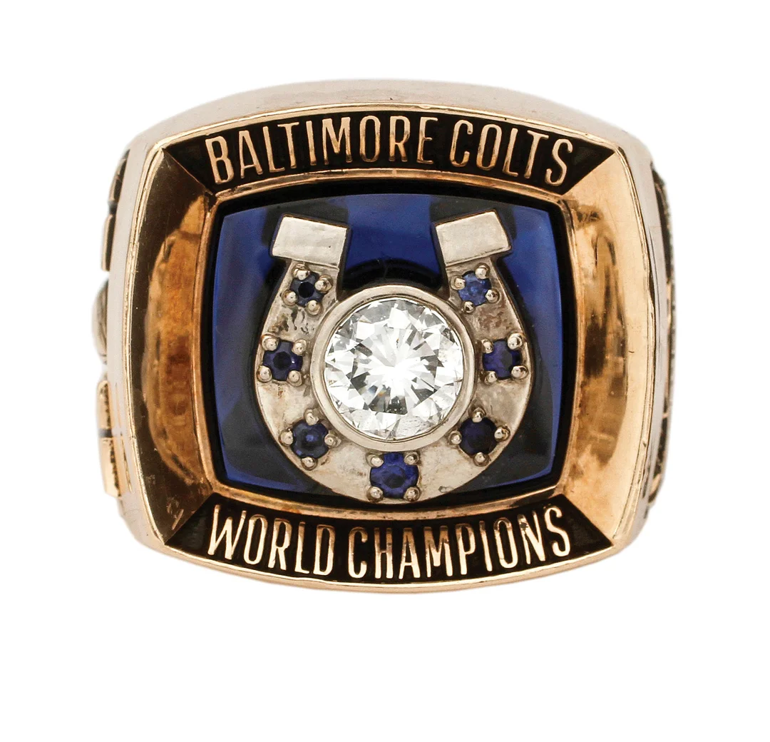 1970 Baltimore Colts Super Bowl Championship Ring