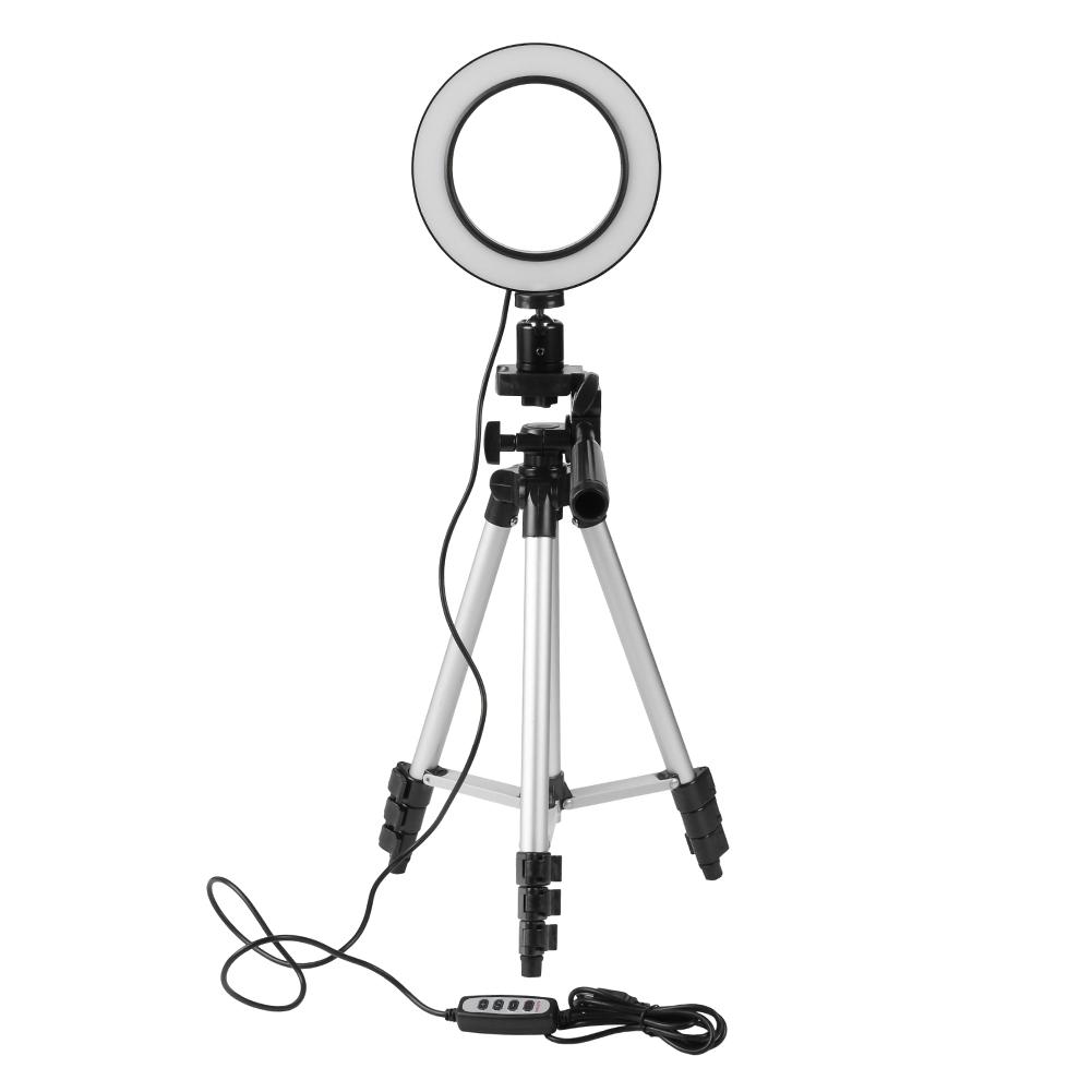 5.7inch Dimmable LED Studio Camera Ring Light Video Light Annular Lamp, 501 Original
5.7inch Dimmable LED Studio Camera Ring Light Video Light Annular Lamp, 501 Original