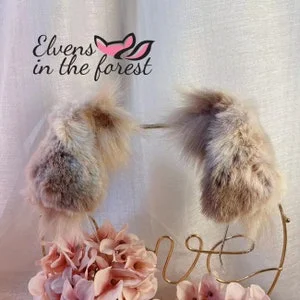 pornhint Pornhint Pastoral Dog Ears-COSPLAY-Handmade Animal Ears-Christmas Gift-Lolita-Headwear-Performance Costume-Comic Exhibition-Tail can be customized