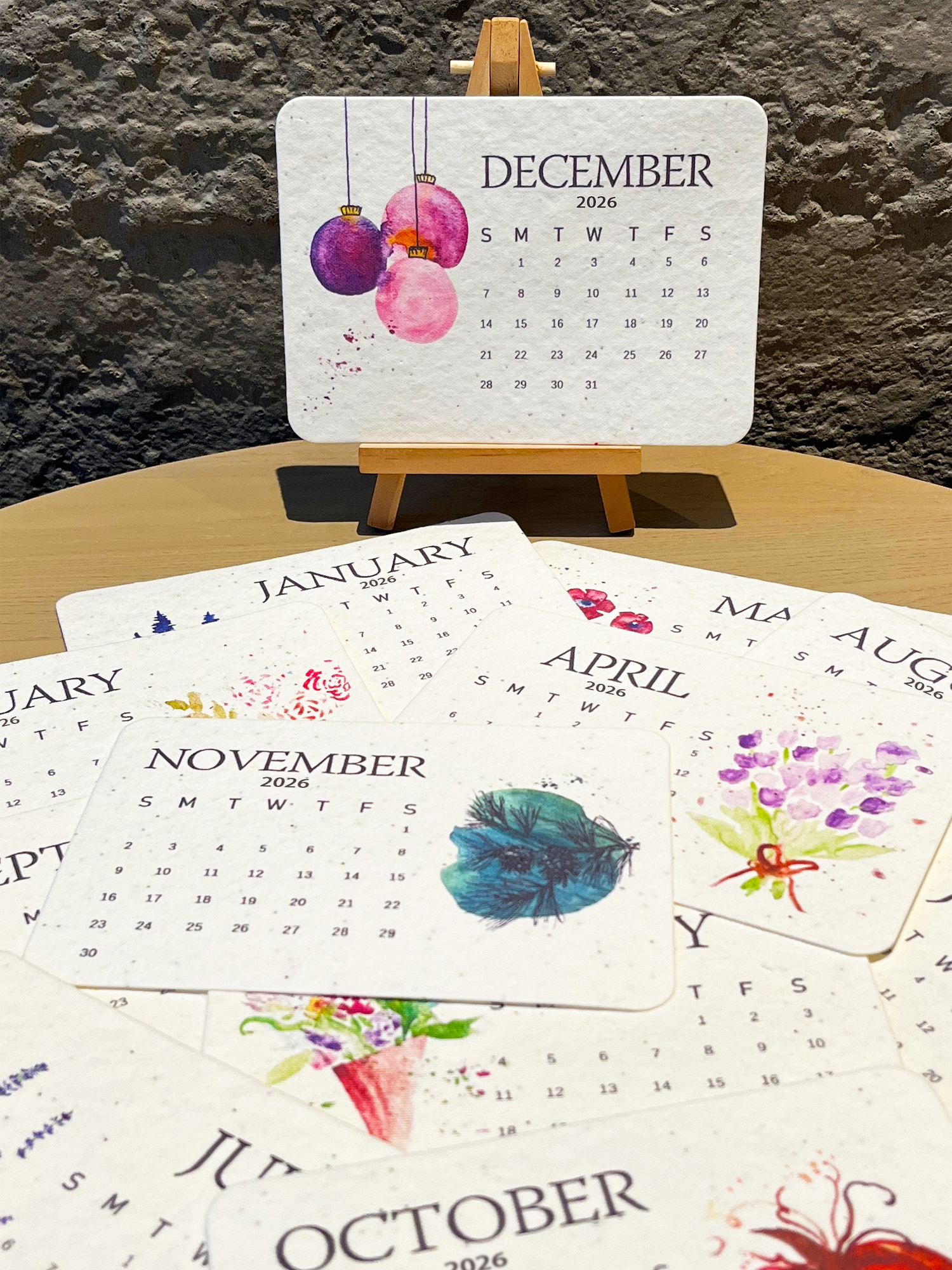 ✨Black Friday Sale 70% OFF🌱Eco-Friendly Plantable Love Seed Calendar 2026