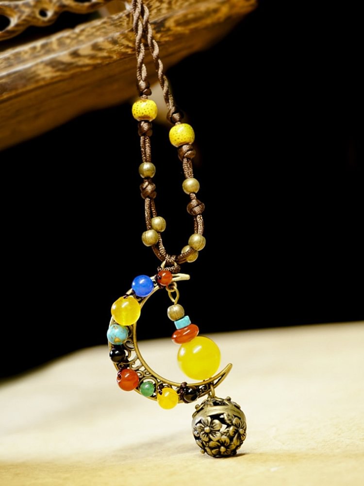 Yellow Moon Necklaces socialshop