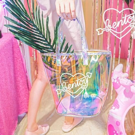 Laser Transparent Shoulder Bag SP1811878