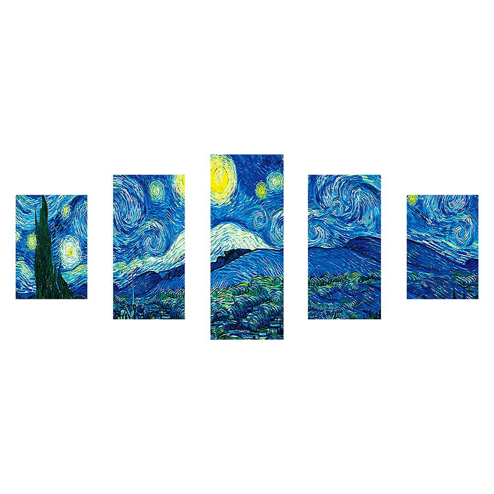 5pcs Starry Night - Round Drill Diamond Painting - 103*45CM (Multi Big Size), 501 Original
5pcs Starry Night - Round Drill Diamond Painting - 103*45CM (Multi Big Size), 501 Original
