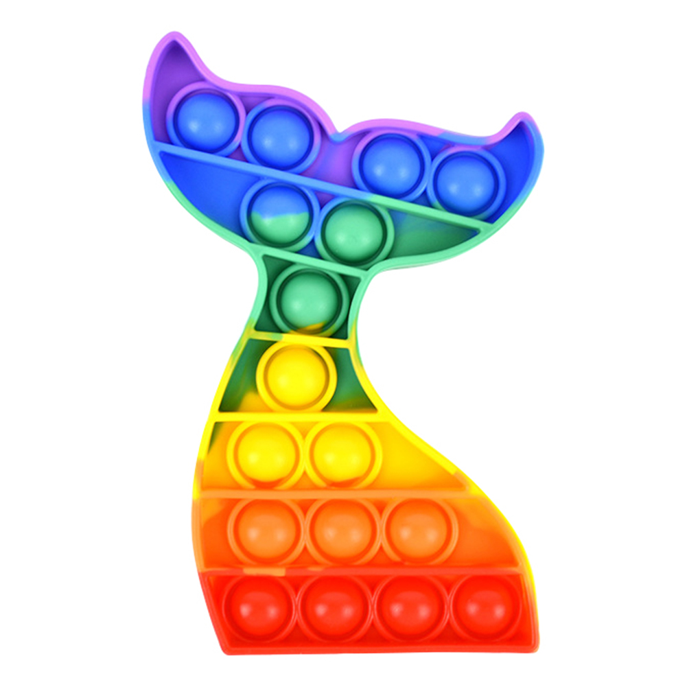 Rainbow Color Push Bubble Sensory Autism Decompression Children Desktop Toy, 501 Original
Rainbow Color Push Bubble Sensory Autism Decompression Children Desktop Toy, 501 Original