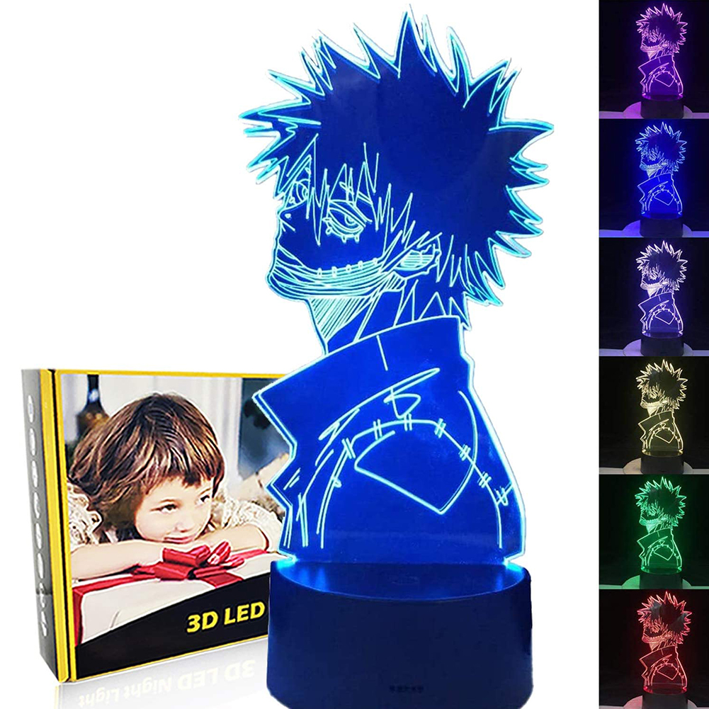 Anime 3D Nightlight Led Kids Bedroom Touch Sensor Colorful Lamp Decor Gifts, 501 Original
Anime 3D Nightlight Led Kids Bedroom Touch Sensor Colorful Lamp Decor Gifts, 501 Original