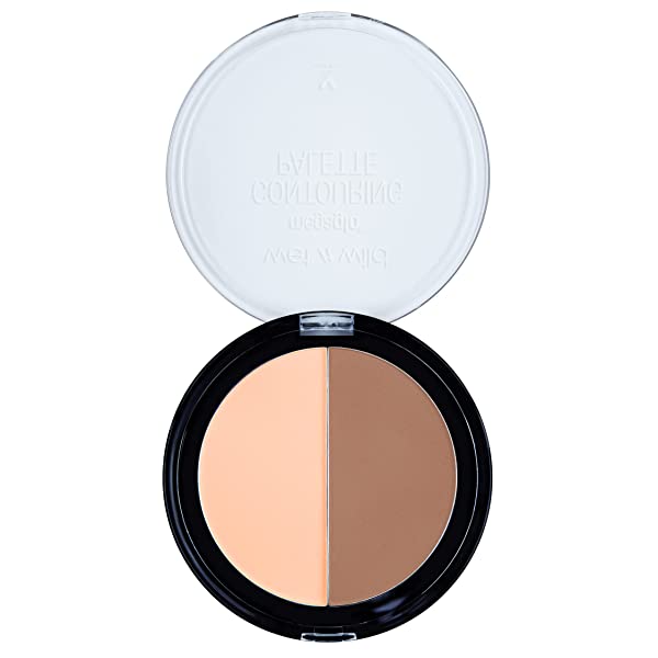 wet n wild MegaGlo Contour Palette, Dulce De Leche | Contouring Powder Face Kit | Flawlessly Sculpted Face Dulce De Leche 1 Count (Pack of 1)