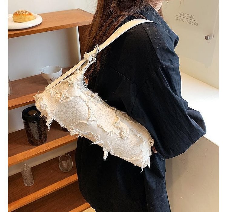 Plain Shoulder Bag E191