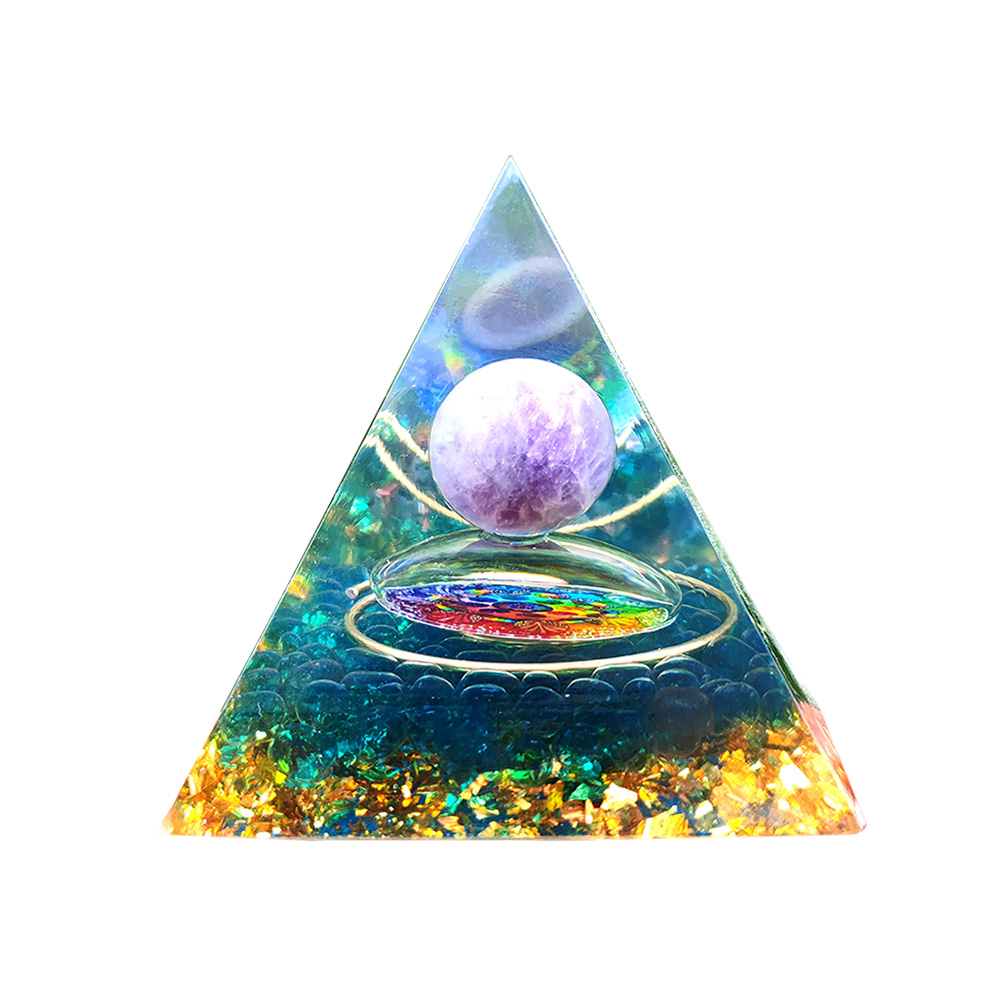 Handmade Energy Generator Crystal Orgone Pyramid Gather Luck Wealth Stone, 501 Original
Handmade Energy Generator Crystal Orgone Pyramid Gather Luck Wealth Stone, 501 Original