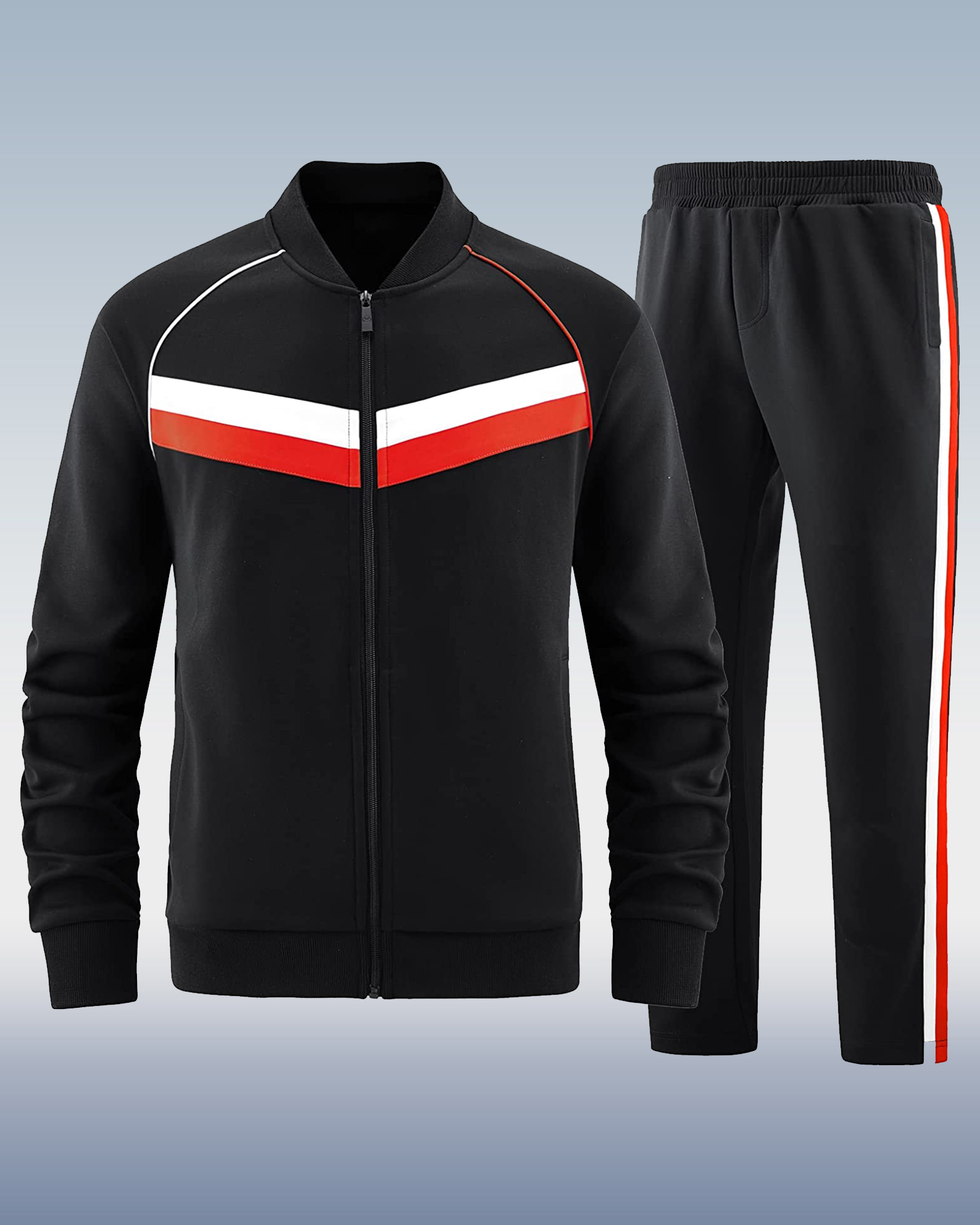 Men's Classic Nostalgia 70s and 80s Tracksuit 00146