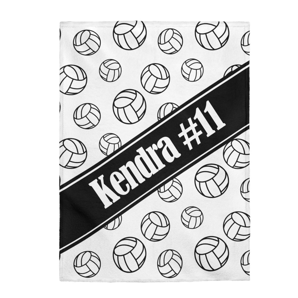 Personalized Volleyball Blanket For Comfort & UniqueBKKid268