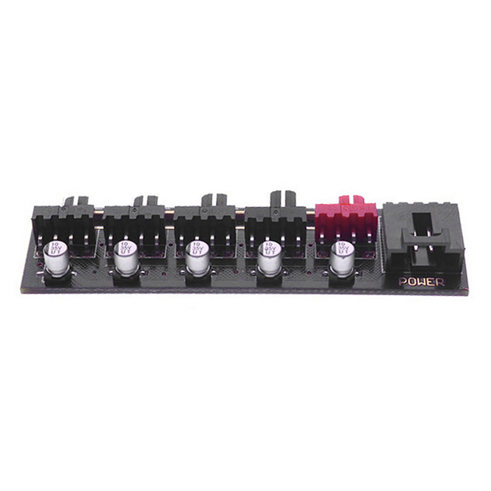 1 to 5 Desktop PC Fan Hub Splitter Adapter for 4pin PWM Cooler Cooling Fan, 501 Original
1 to 5 Desktop PC Fan Hub Splitter Adapter for 4pin PWM Cooler Cooling Fan, 501 Original