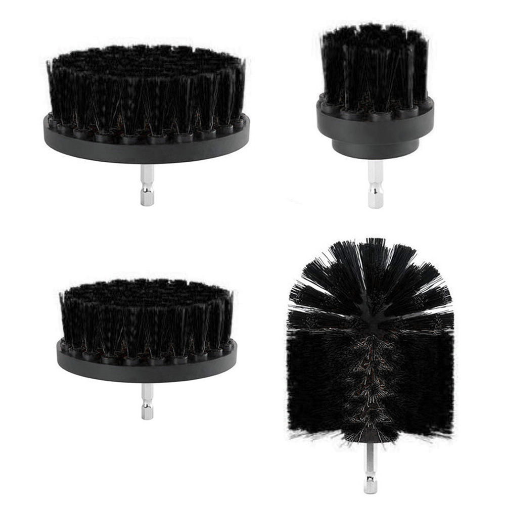 4pcs/set Drill Brush Attachment Kit for Car Kitchen Bathroom Tile Grout Tub, Black, 501 Original
4pcs/set Drill Brush Attachment Kit for Car Kitchen Bathroom Tile Grout Tub, Black, 501 Original