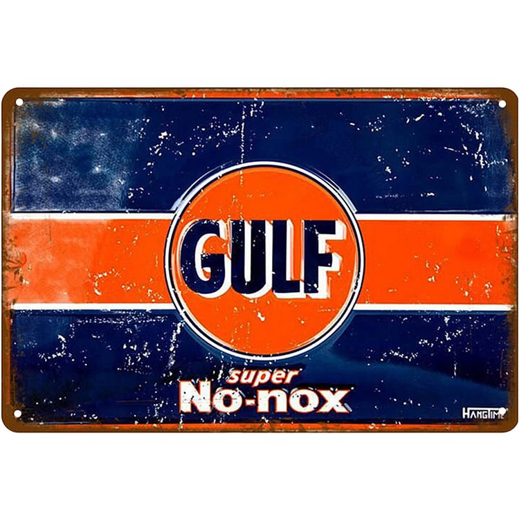 Gulf Gasoline - Vintage Tin Signs/Wooden Signs - 20*30cm/30*40cm