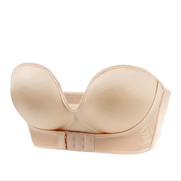 Magic Strapless Front Buckle Bra socialshop