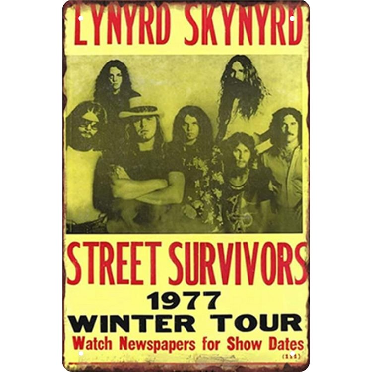 Lynyrd Skynyrd - Vintage Tin Signs/Wooden Signs - 20*30cm/30*40cm