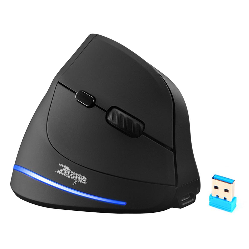 ZELOTES F-35 6 Keys Wireless Rechargeable 2400DPI Adjustable Vertical Mouse, 501 Original
ZELOTES F-35 6 Keys Wireless Rechargeable 2400DPI Adjustable Vertical Mouse, 501 Original