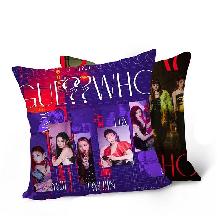 ITZY GUESS WHO Double-sided Printed Pillow