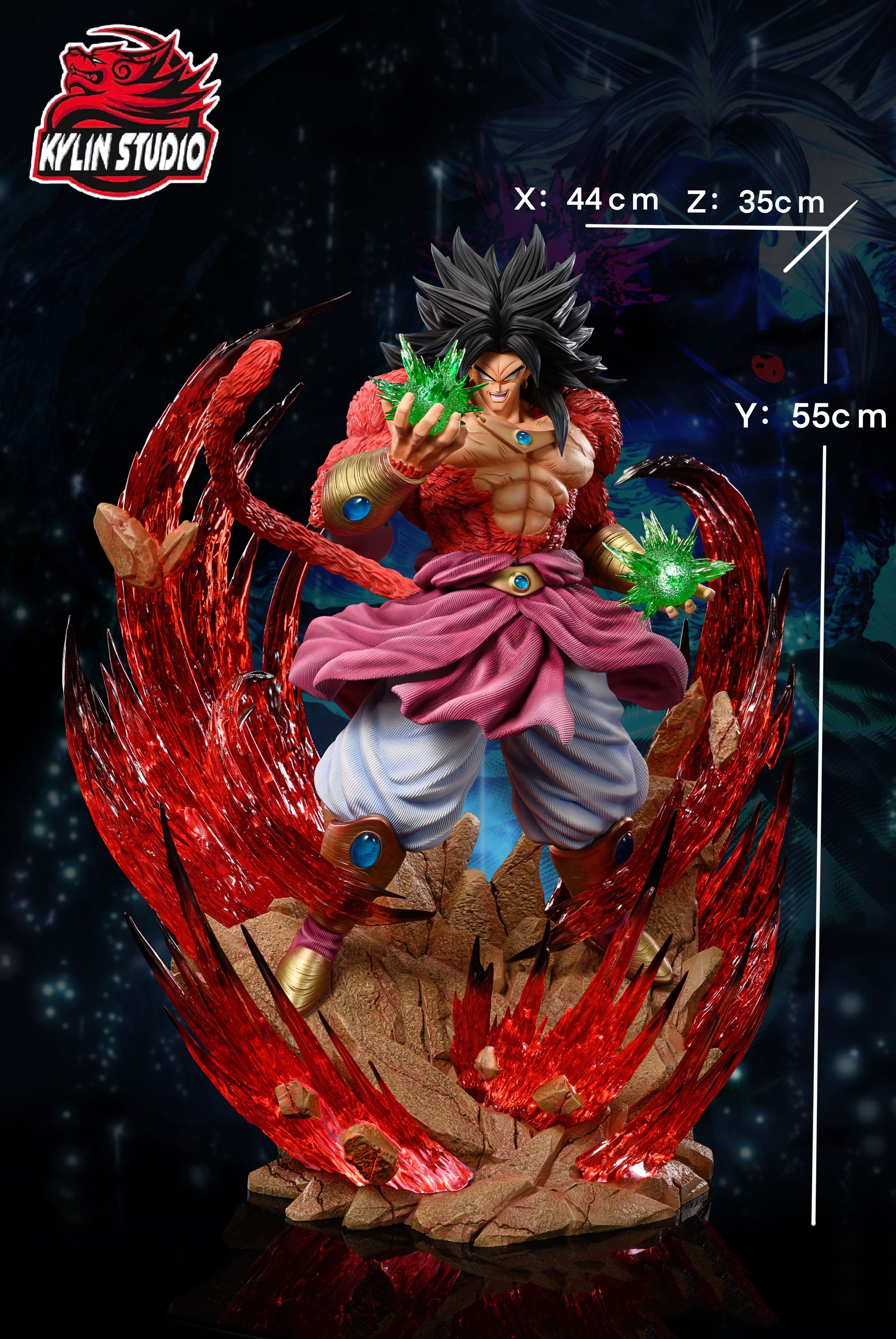 Broly Super Saiyan 4 From DragonBall