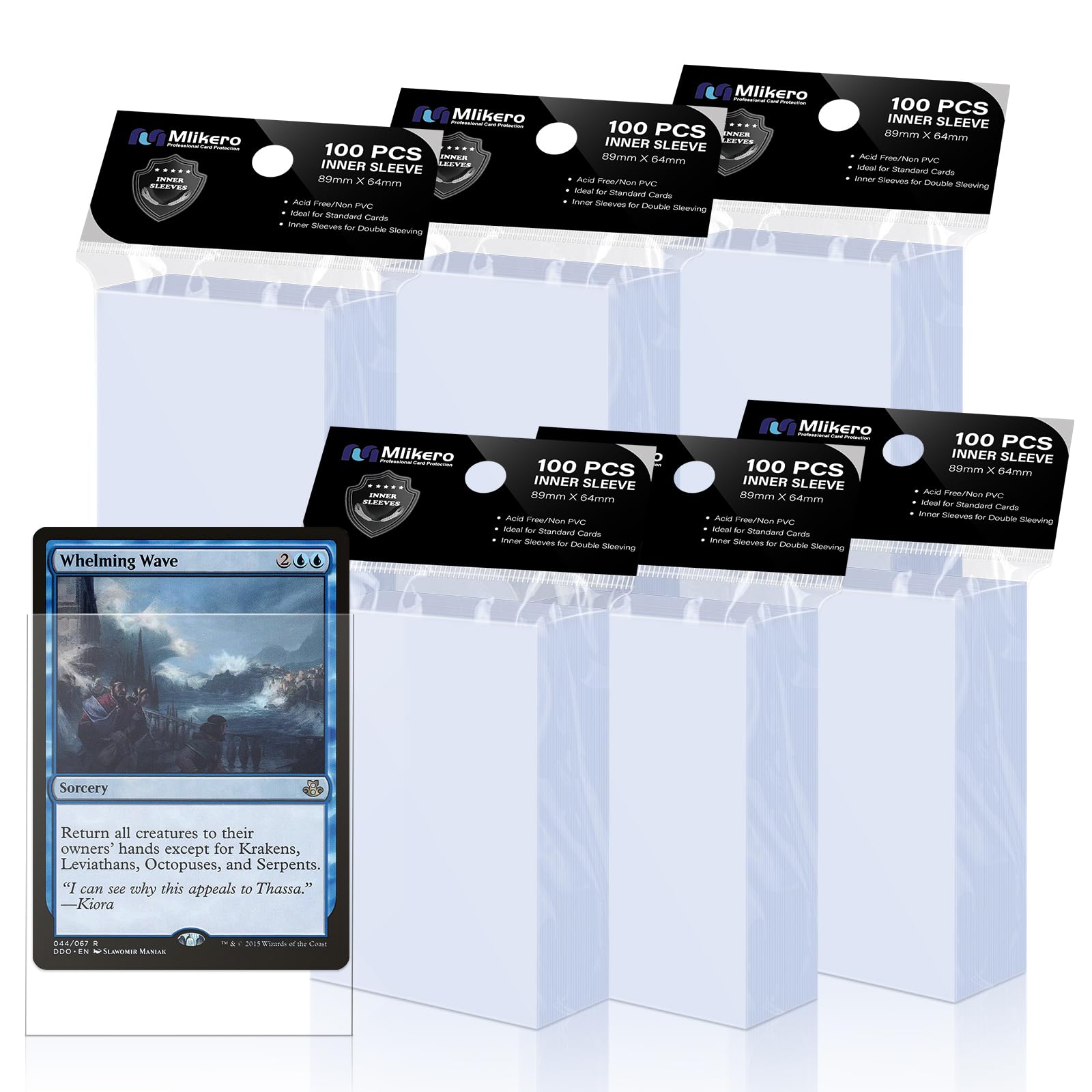 mlikero card sleeves 1000 Count Sleeves, Baseball Card for Standard Cards, 10 Colors Trading Cards Sleeves Fit for MTG, Football Card, Sports Cards, Game Cards : Toys & Games Mlikero Blue Card Sleeves