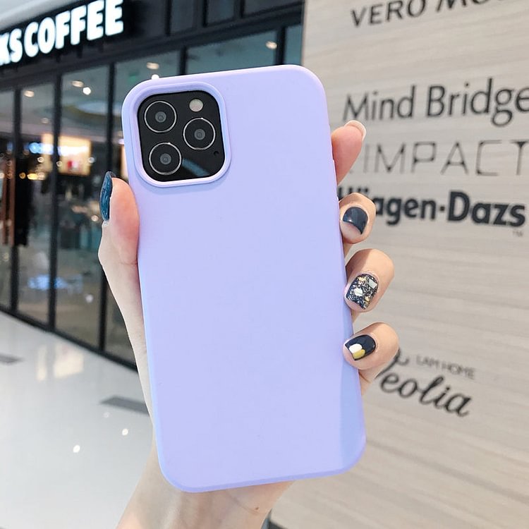 IPhone ケース 無地 全シリーズ対応 スマホケース 全3色