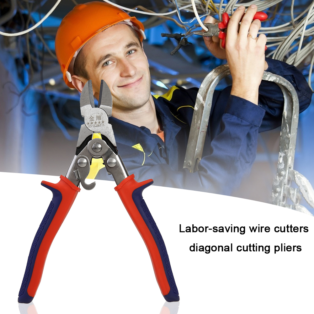 Multifunction Wire Stripper Cutter Long Nose Pliers Diagonal Plier Tool Set, Jd-2283, 501 Original
Multifunction Wire Stripper Cutter Long Nose Pliers Diagonal Plier Tool Set, Jd-2283, 501 Original