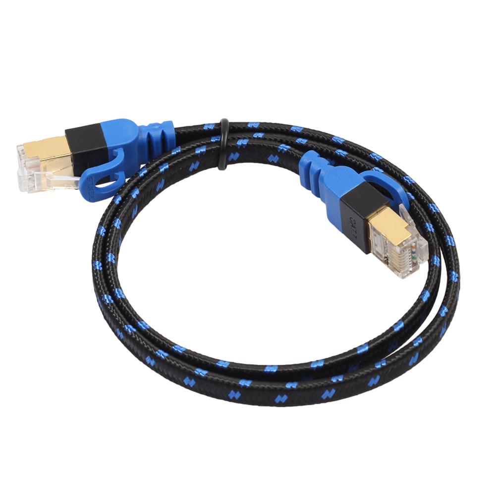 Ethernet Cable RJ45 Cat7 Lan Network Flat Cable for Router Switch (0.5 m), 501 Original
Ethernet Cable RJ45 Cat7 Lan Network Flat Cable for Router Switch (0.5 m), 501 Original
