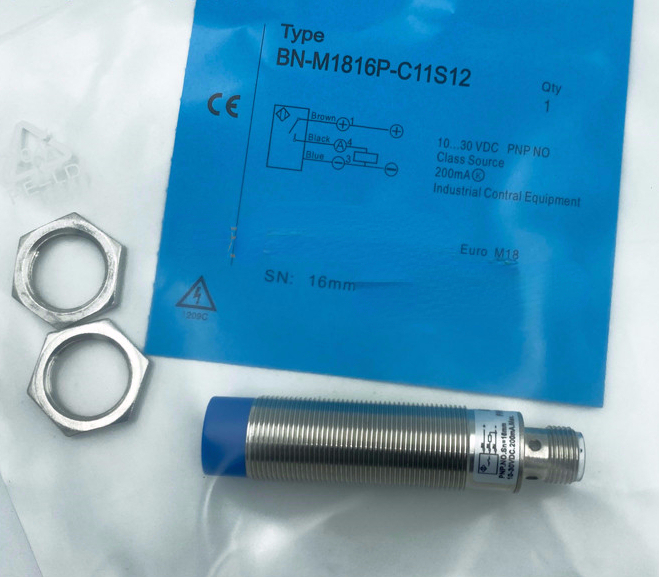 Proximity Switch Bn-m1816p-c11s12 Bn-m1816n-c11p2 Inductive Sensor