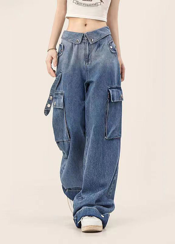 Made in USA Vibrant Plisse Lined Straight Pants