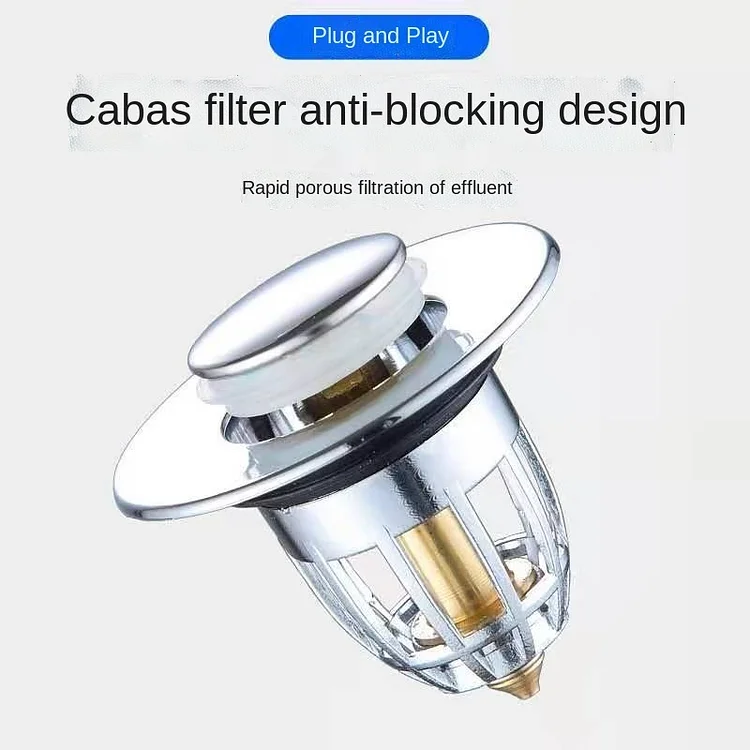 Bathroom Sink Filter Plug