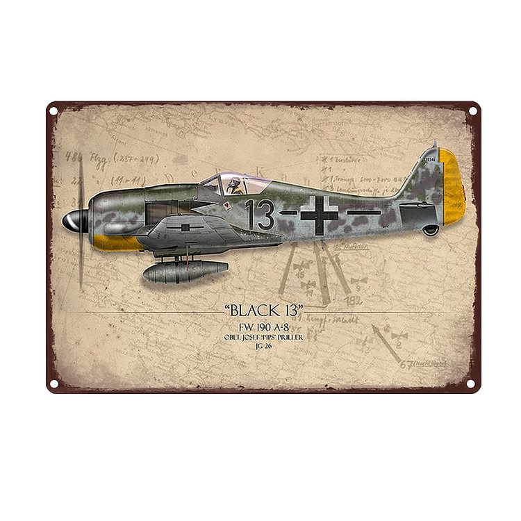 Fighter - Vintage Tin Signs/Wooden Signs - 20*30cm/30*40cm