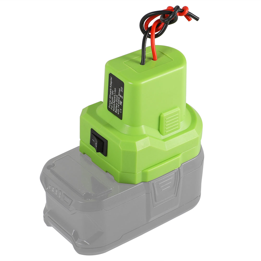 Battery Adapter for Ryobi 18V Lithium-ion Battery Wires Connector Converter, 501 Original
Battery Adapter for Ryobi 18V Lithium-ion Battery Wires Connector Converter, 501 Original