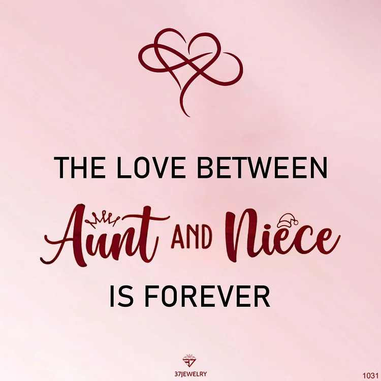 Gift Card - Aunt and Niece Forever Linked together