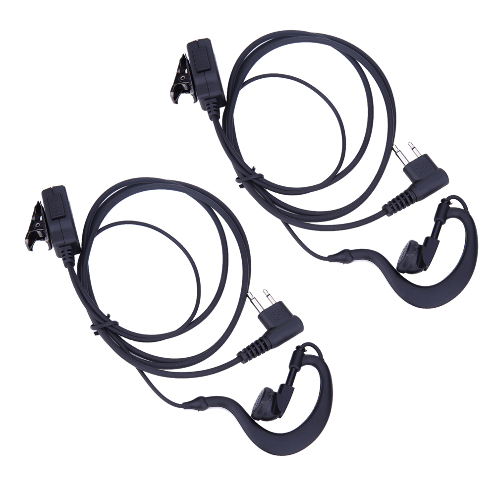 2Pcs 2-Pin Earpiece Headset Mic PTT for Motorola CB Radio CP88 CP040 CP100, 501 Original
2Pcs 2-Pin Earpiece Headset Mic PTT for Motorola CB Radio CP88 CP040 CP100, 501 Original