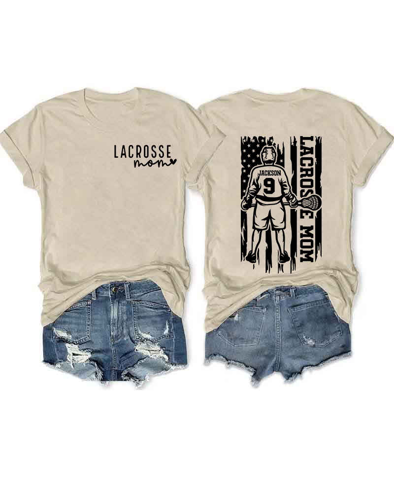 Lacrosse Mom T-Shirt Lacrosse Mom T-Shirt