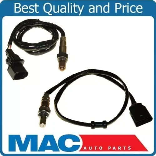 Dronehint F & R Oxygen Sensor Direct Fit 2pc Kit For 01-05 Audi A4 Quattro 1.8L Turbo (For: Audi Sport) Parts