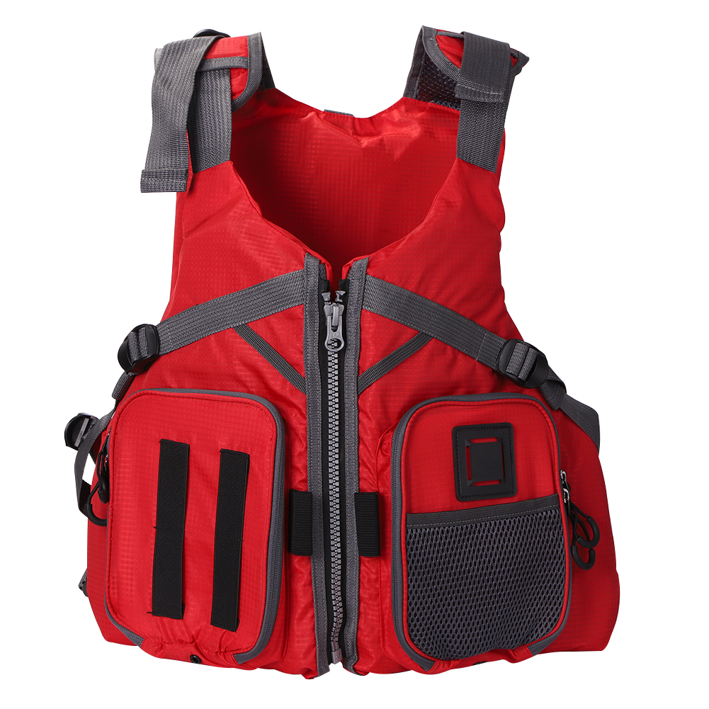 Fishing Life Vest Men Women Outdoor Water Sports Jacket Survival Swimwear, Red, 501 Original
Fishing Life Vest Men Women Outdoor Water Sports Jacket Survival Swimwear, Red, 501 Original