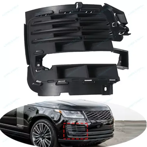 Dronehint Front Bumper Air Inlet Vent Base Grille c Fit For LR Range Rover 2018-2021,Right (For: Land Rover) Parts