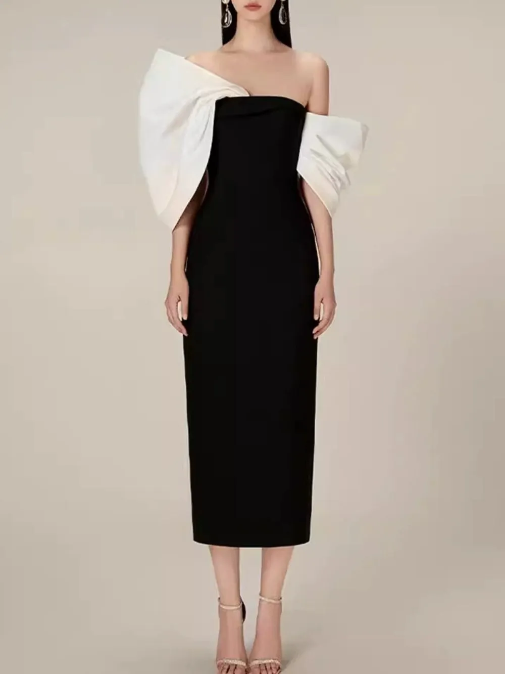 Flowering Girl Women Alcyone Off Shoulder Midi Dress