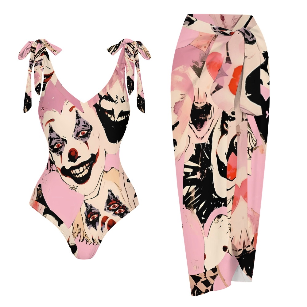 Women's Printed One Piece Swimsuits and Cover Ups