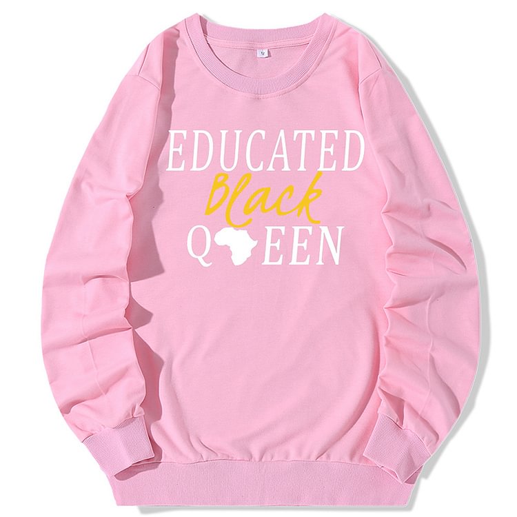Fashion Crew Neck Print Sweatshirt