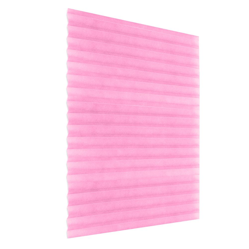 Self-Adhesive Pleated Blinds Bathroom Half Blackout Window Curtains Pink, 60*150cm, 501 Original
Self-Adhesive Pleated Blinds Bathroom Half Blackout Window Curtains Pink, 60*150cm, 501 Original