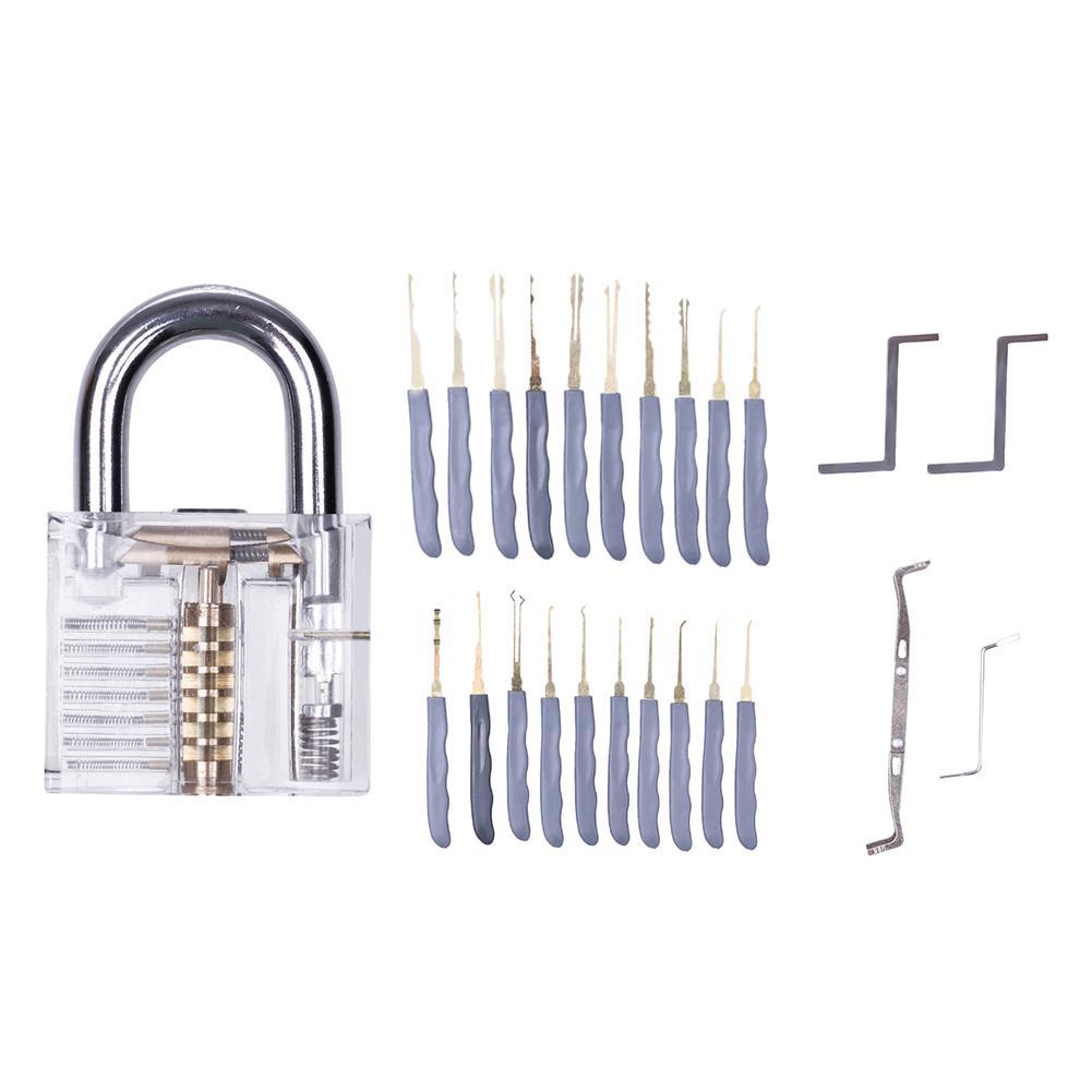 24pcs Transparent Practice Locks Stainless Steel Visible Lock Locksmith Kit, 24 piece key with lock, 501 Original
24pcs Transparent Practice Locks Stainless Steel Visible Lock Locksmith Kit, 24 piece key with lock, 501 Original