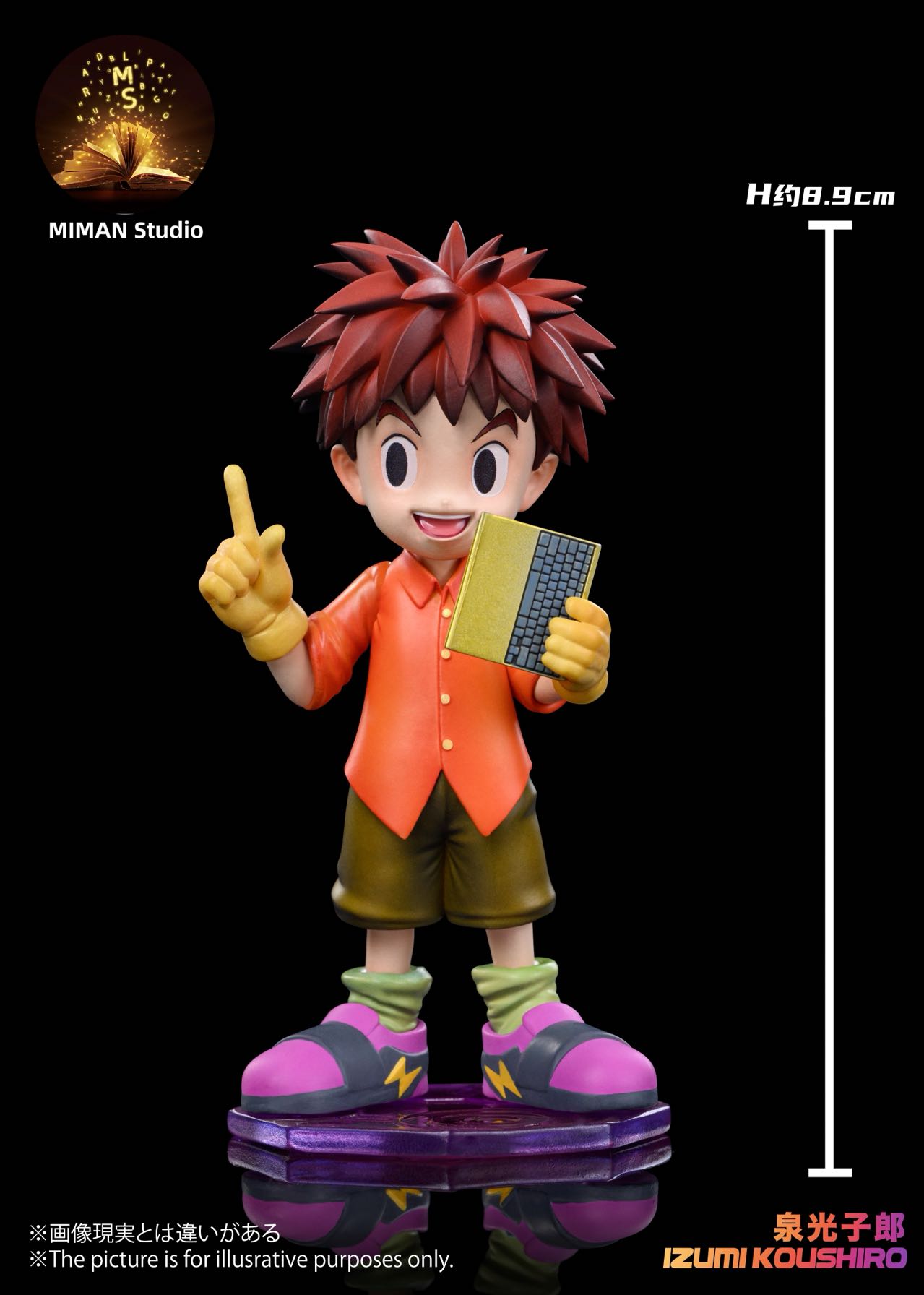 MIMAN Studio - Digimon - Megahouse Scale Izzy Izumi & Tentomon