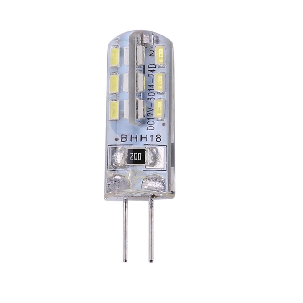G4 LED Lamp 2W DC 12V 24 SMD3014 110LM White LED Silicone Corn Bulb Light, 501 Original
G4 LED Lamp 2W DC 12V 24 SMD3014 110LM White LED Silicone Corn Bulb Light, 501 Original