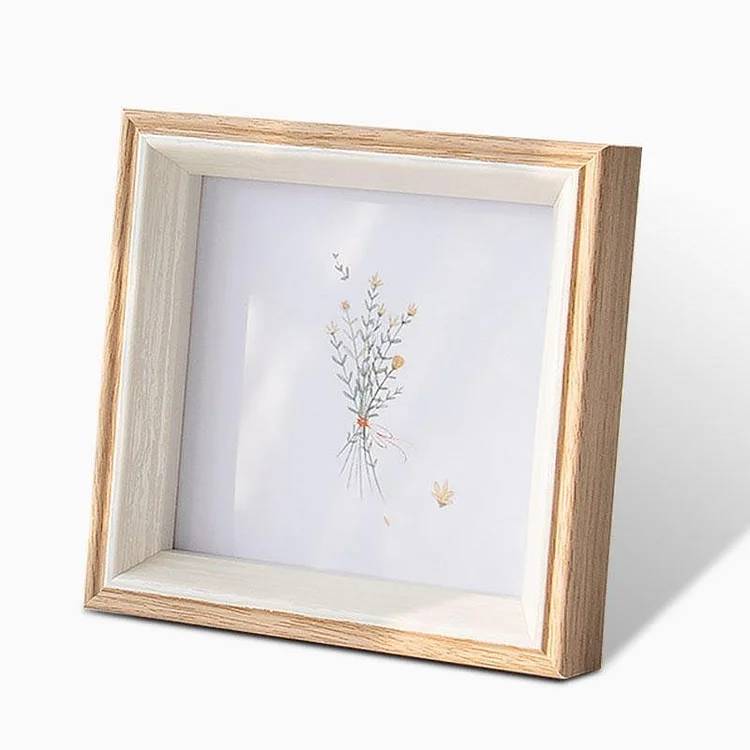6'' Square Resin Picture Frames with Desktop Wall Hanging Decoration - Appledas