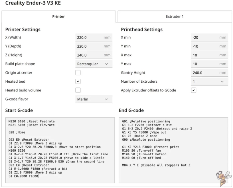 Ender 3 V3 Ke Cura Profile Settings Tutorial