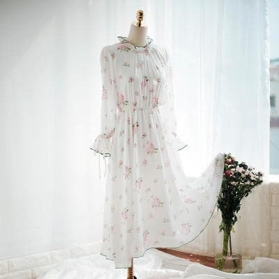 Sweet Summer Floral Chiffon Dress SP1710170