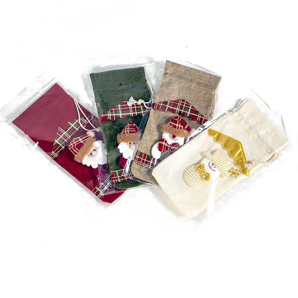 Christmas Wine Bottle Cover Santa Claus Snowman New Year Party Home Decor, 501 Original
Christmas Wine Bottle Cover Santa Claus Snowman New Year Party Home Decor, 501 Original