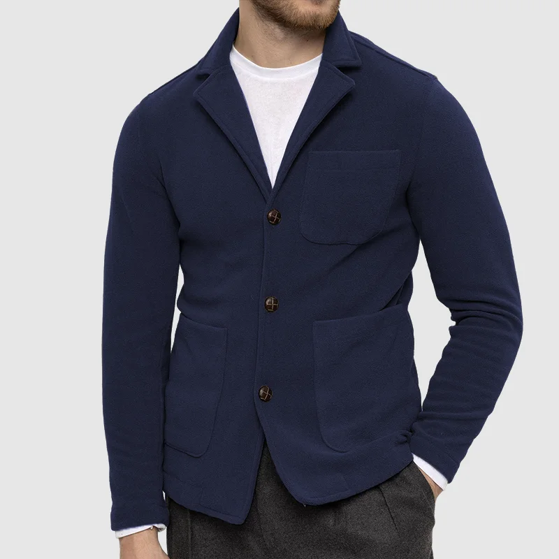 Men's knitted cardigan