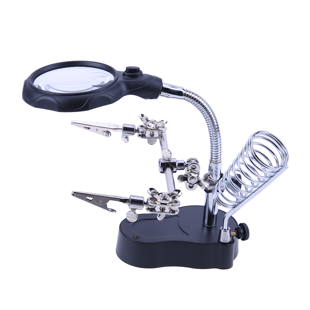 Desktop Magnifier Welding Magnifying Glass Led Holder Soldering Repair Tool, 501 Original
Desktop Magnifier Welding Magnifying Glass Led Holder Soldering Repair Tool, 501 Original